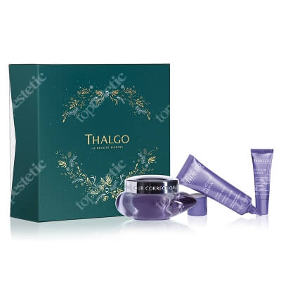 Thalgo Silicium Marin Correct & Firm Gift Set 2020 ZESTAW Krem na dzień 50 ml + Serum 30 ml + Krem na okolice oczu 10 ml