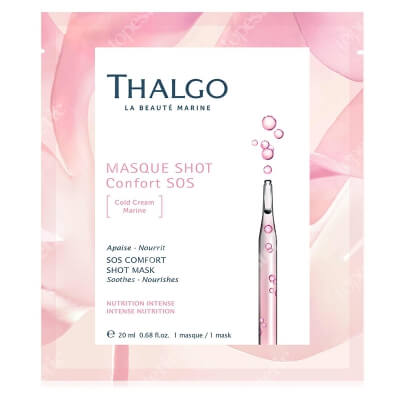 Thalgo SOS Comfort Shot Mask Maska łagodząco - odżywcza 1 szt