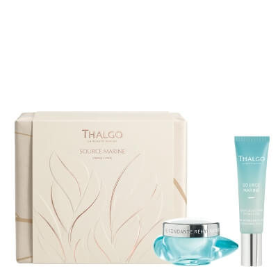 Thalgo Source Marine Gift Set Face ZESTAW Nawilżająco - otulający krem 50 ml + Nawilżające serum 30 ml