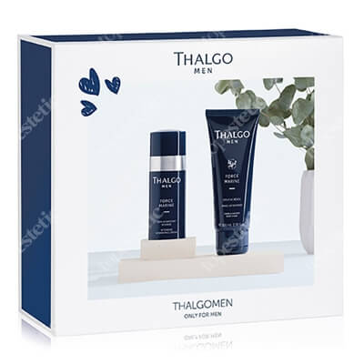 Thalgo Thalgo Men Beauty Kit ZESTAW Intensywnie nawilżający krem 50 ml + Żel pod prysznic do mycia ciała i włosów 100 ml