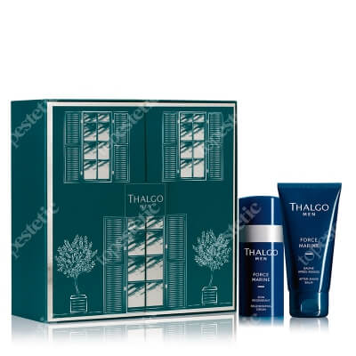 Thalgo Thalgo Men Set 2022 ZESTAW Krem regenerujący 50 ml + Balsam po goleniu 75 ml