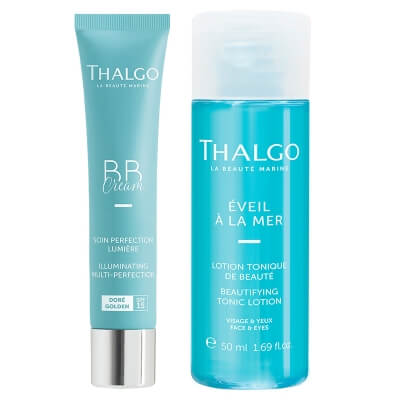 Thalgo Tonic + BB Cream ZESTAW Upiększający tonik 50 ml GRATIS + Rozświetlający wielofunkcyjny krem (kolor Golden) 40 ml