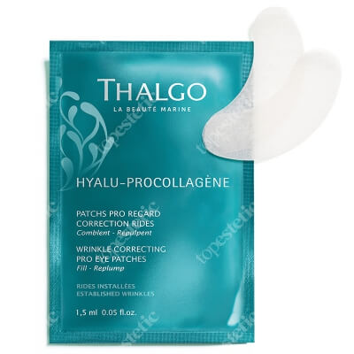 Thalgo Wrinkle Correcting Eye Pro Patches 8 sachets Wygładzająco-przeciwzmarszczkowe płatki okolice oczu 8 x 2 szt