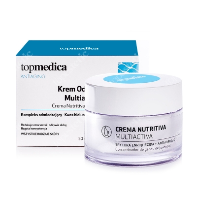 topmedica Crema Nutritiva Multiactiva Krem Odżywczy Multiaktywny 50 ml