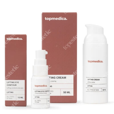 topmedica Pielęgnacja Liftingujaca ZESTAW Krem liftingujący 50 ml + Liftingujący krem, kontur oczu 15 ml