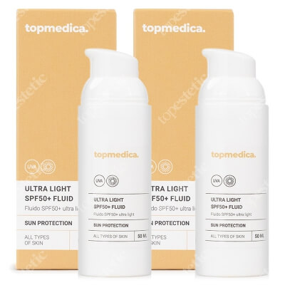 topmedica Ultra Light Fluid SPF 50+ x 2 ZESTAW Ultra lekki fluid 50 ml x 2