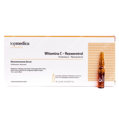 topmedica Vitamina C - Resveratrol Witamina C - Resweratrol 10 x 2ml