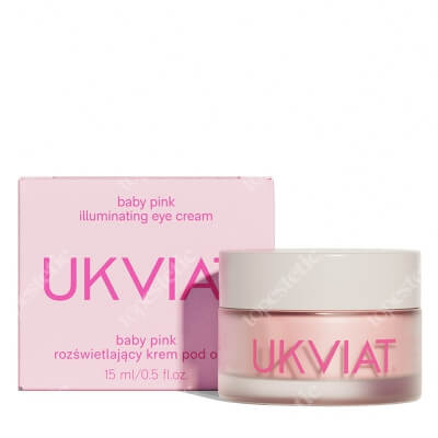 Ukviat Baby Pink Rozświetlający krem pod oczy 15 ml