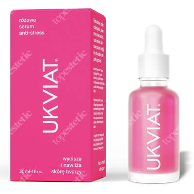 Ukviat Pink Anti Stress Facial Serum Różowe serum antystresowe 30 ml