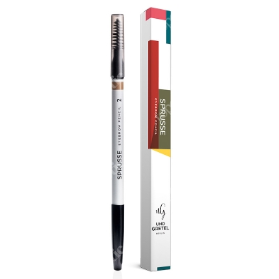 Und Gretel Sprusse Eyebrow Pencil 2 Kredka do brwi (kolor Warm Brown) 1,3 g