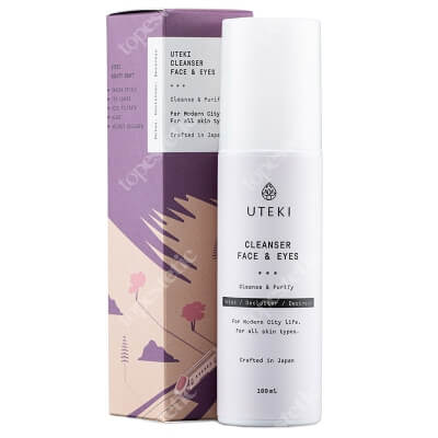 Uteki Uteki Cleanser Delikatna emulsja do demakijażu oczu i oczyszczania twarzy 100 ml