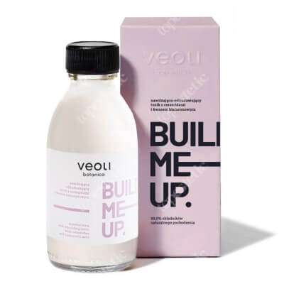 Veoli Botanica Build Me Up Nawilżająco-odbudowujący tonik z ceramidami i kwasem hialuronowym 150 ml