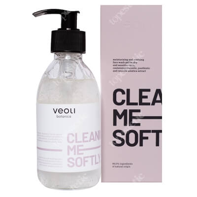 Veoli Botanica Cleaning Me Softly Nawilżająco - łagodzący żel do mycia twarzy 190 ml