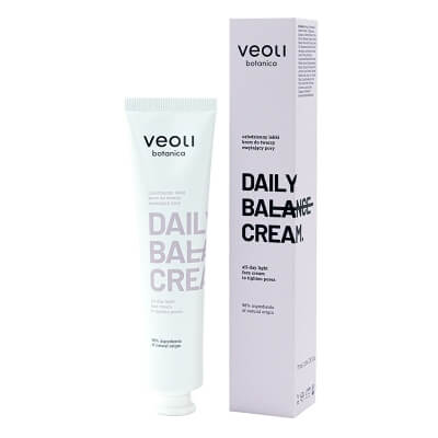 Veoli Botanica Daily Balance Cream Całodzienny lekki krem do twarzy zwężający pory 75 ml