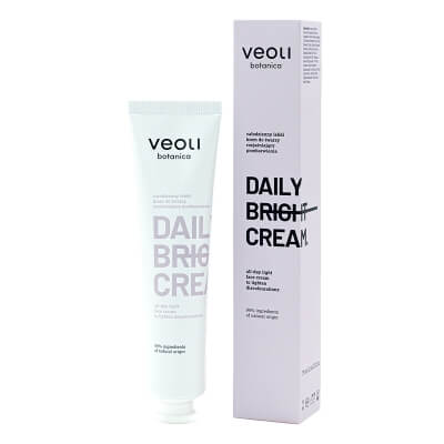 Veoli Botanica Daily Bright Cream Całodzienny lekki krem do twarzy rozjaśniający przebarwienia 75 ml