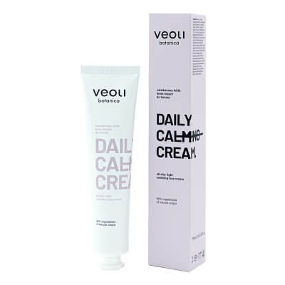 Veoli Botanica Daily Calming Cream Całodzienny lekki krem kolący do twarzy 75 ml