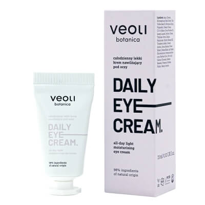 Veoli Botanica Daily Eye Cream Całodzienny lekki krem pod oczy 15 ml