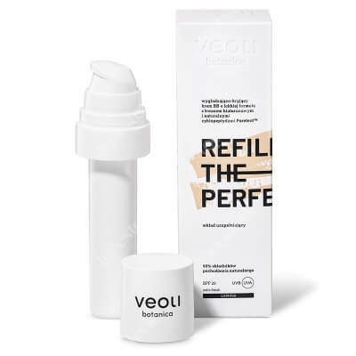 Veoli Botanica Drop of Perfection Fair - Refill Wygładzająco-kryjący krem BB o lekkiej formule z kwasem hialuronowym - uzupełnienie (kolor fair 1) 30 ml