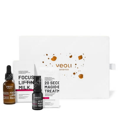 Veoli Botanica Energy of Youth ZESTAW Serum pod oczy i na powieki 15 ml + Natychmiastowo liftingujące serum emulsyjne 30 ml