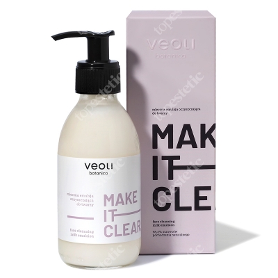 Veoli Botanica Make It Clear Mleczna emulsja oczyszczająca do twarzy 200 ml