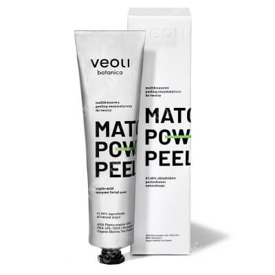 Veoli Botanica Matcha Power Peel Multikwasowy peeling enzymatyczny 75 ml