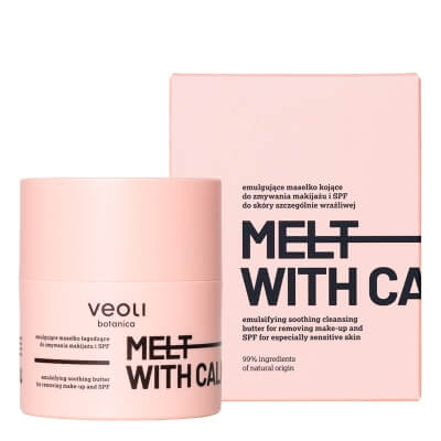 Veoli Botanica Melt with Calmness Emulgujące masełko kojące do zmywania makijażu 40 g
