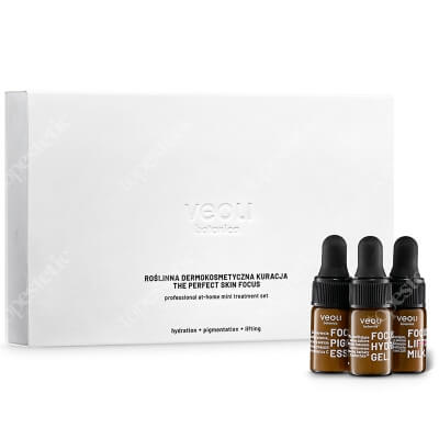 Veoli Botanica Mini Trio Serum ZESTAW Redukujące przebarwienia, zwężające pory serum 3 ml + Liftingujące serum emulsyjne 3 ml + Nawilżające serum żelowe3 ml