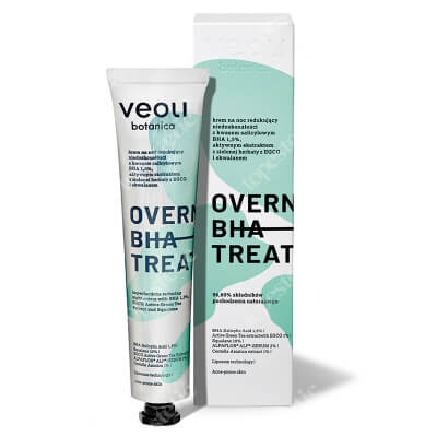 Veoli Botanica Overnight BHA Treatment Krem na noc redukujący niedoskonałości z kwasem salicylowym BHA 1,5% 50 ml