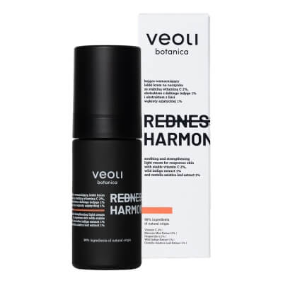 Veoli Botanica Redness Harmony Kojąco-wzmacniający lekki krem na naczynka 30 ml