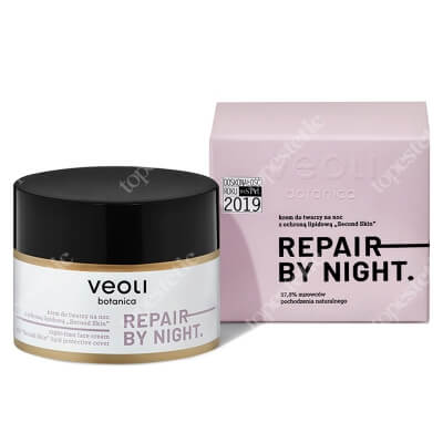 Veoli Botanica Repair By Night Krem do twarzy na noc z ochroną lipidową „Second Skin” 50 ml