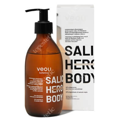 Veoli Botanica Salic Body Hero Oczyszczająco-złuszczający żel do mycia ciała 280 ml