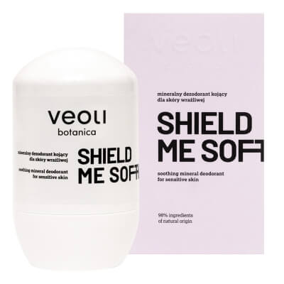 Veoli Botanica Shield Me Softly Mineralny dezodorant kojący dla skóry wrażliwej 50 ml