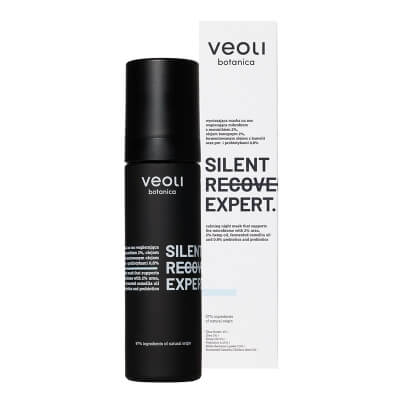 Veoli Botanica Silent Recovery Expert Wyciszająca maska na noc wspierająca mikrobiom 50 ml