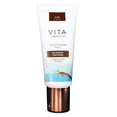 Vita Liberata Beauty Blur Face Tonujący krem do twarzy 30 ml (kolor latte dark)