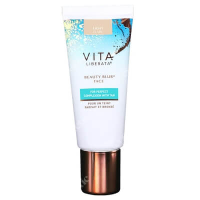 Vita Liberata Beauty Blur Face with Tan Tonujący krem do twarzy z samoopalaczem (kolor light) 30 ml
