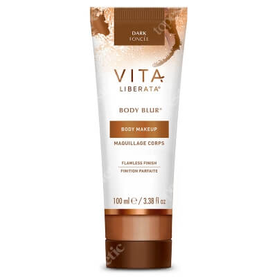 Vita Liberata Body Blur Flawless Finish Zmywalny make-up do ciała 100 ml (kolor dark)