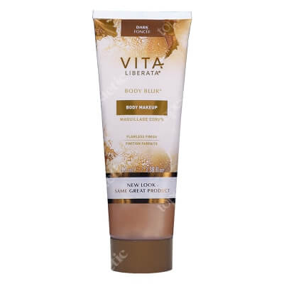 Vita Liberata Body Blur Flawless Finish Zmywalny make-up do ciała 100 ml (kolor dark)