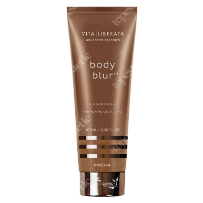 Vita Liberata Body Blur Instant HD Skin Finish Zmywalny make-up do ciała Dark / Finish Mocha 100 ml