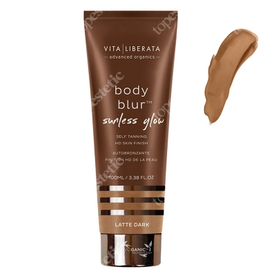 Vita Liberata Body Blur Sunless Glow HD Skin Finish Emulsja samoopalająca z bronzerem - kolor Latte Dark 100 ml