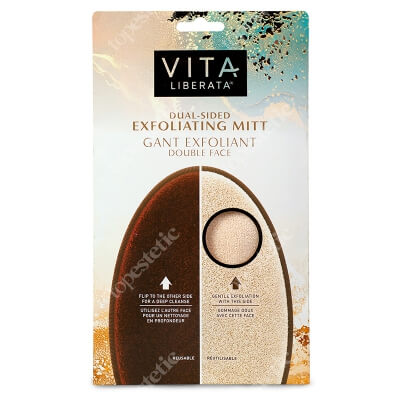 Vita Liberata Dual Sided Exfoliating Mitt Dwustronna rękawica peelingująca 1 szt