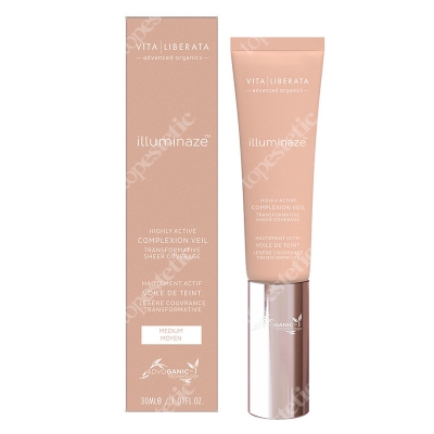 Vita Liberata Illuminaze Highly Active Complexion Veil Nawilżający krem BB z aktywnym kompleksem maskującym - kolor medium 30 ml