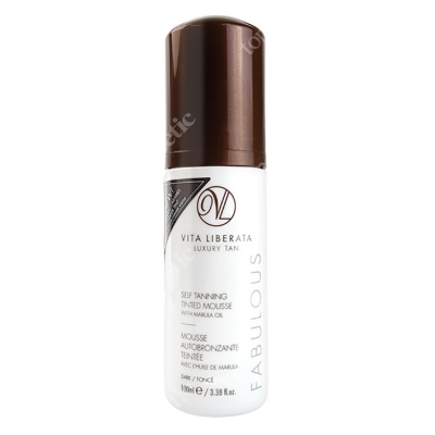 Vita Liberata Self Tanning Tinted Mousse Dark Pianka samoopalająca - odcień ciemny 100 ml