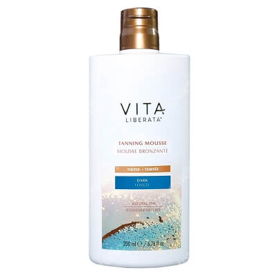 Vita Liberata Tinted Tanning Mousse With Pigment Pianka samoopalająca z pigmentem 200 ml (kolor dark)