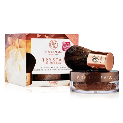 Vita Liberata Trystal Minerals Self Tanning Bronzing Minerals Samoopalający puder mineralny – odcień Bronze 9 g