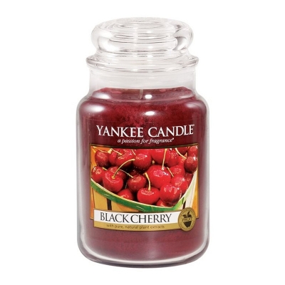 Yankee Candle Black Cherry Słoik duży 623 g