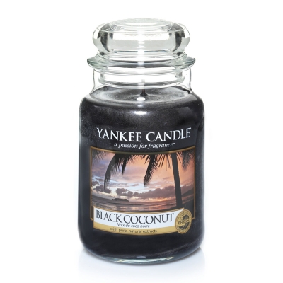 Yankee Candle Black Coconut Słoik duży 623 g