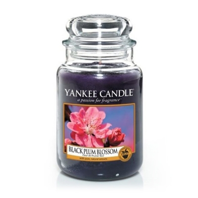 Yankee Candle Black Plum Blossom Słoik duży 623 g