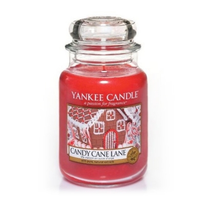 Yankee Candle Candy Cane Lane Słoik duży 623 g
