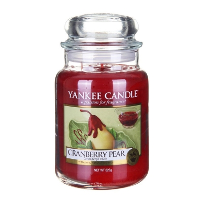 Yankee Candle Cranberry Pear Słoik duży 623 g