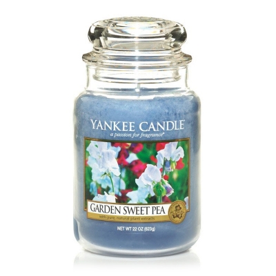 Yankee Candle Garden Sweet Pea Słoik duży 623 g